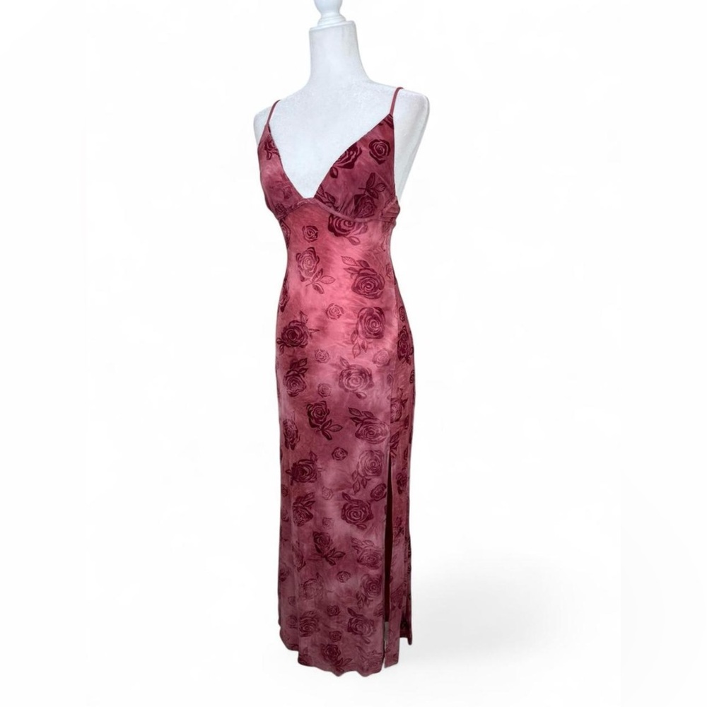 Hello Molly Pink Floral Rose Dress - Picture 5 of 5